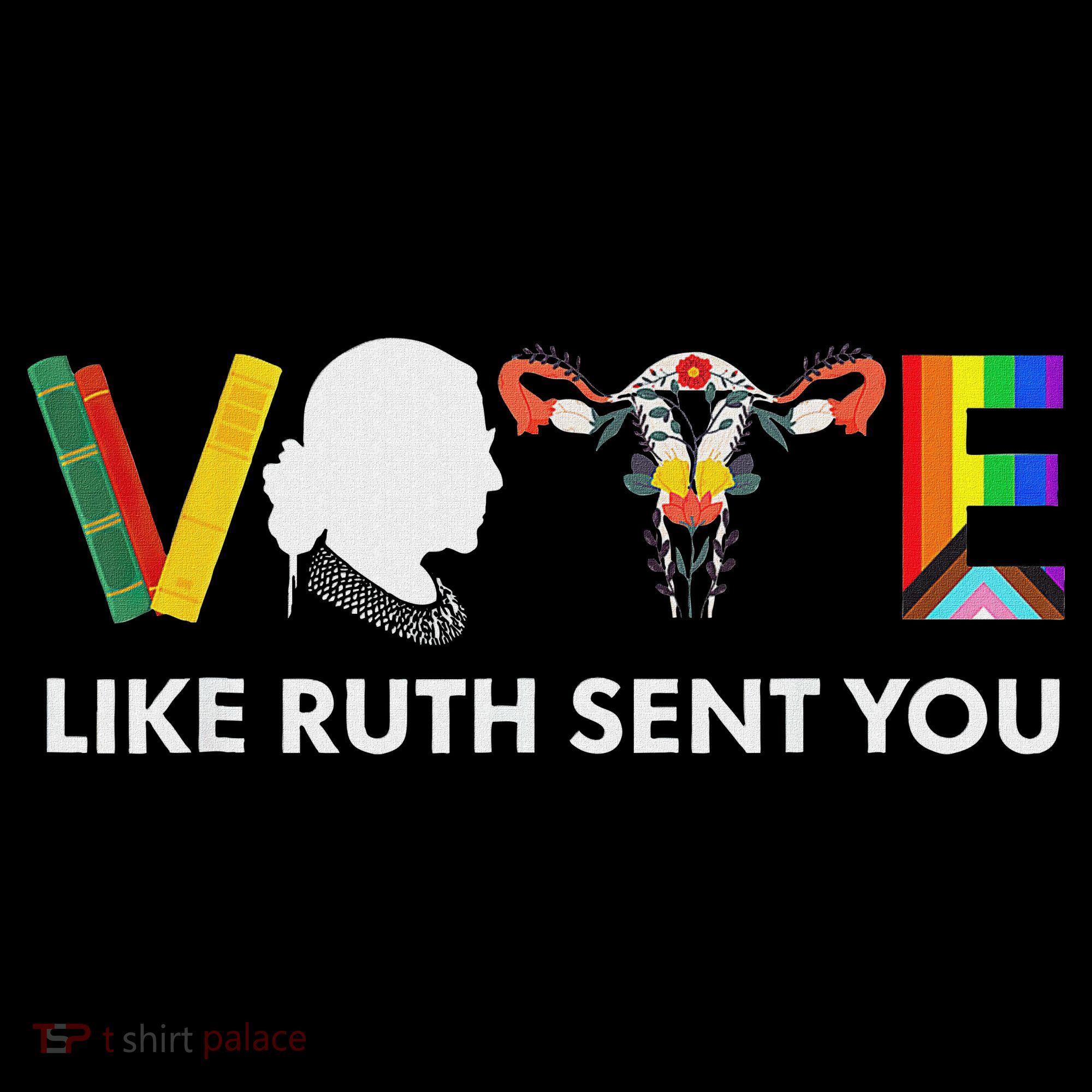 Vote Like Ruth Sent You Feminist Pride Visor