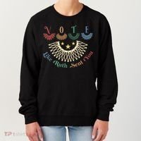 Vote Like Ruth Sent You Ruth Bader Ginsburg Rbg Women's Sweatshirt thumb 0