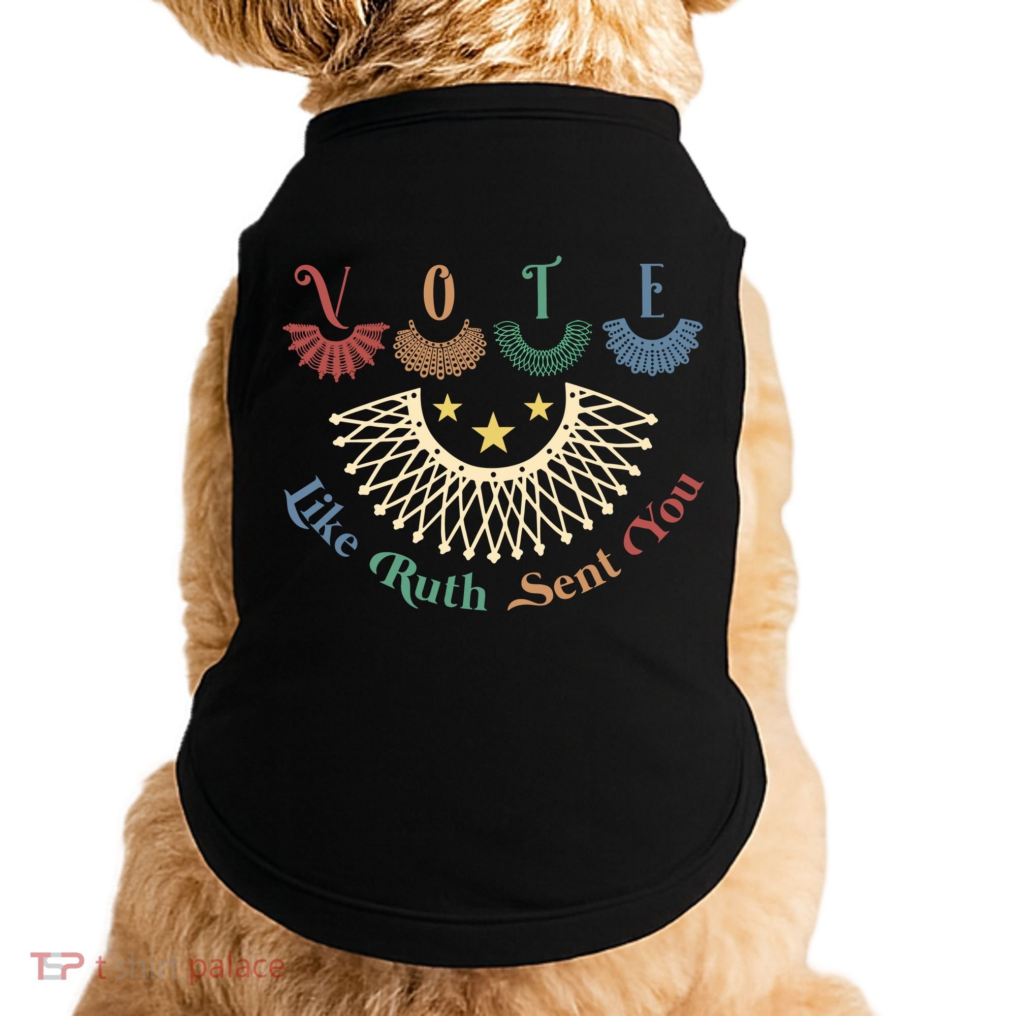 Vote Like Ruth Sent You Ruth Bader Ginsburg Rbg Doggie Tank