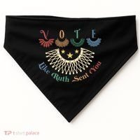 Vote Like Ruth Sent You Ruth Bader Ginsburg Rbg USA-Made Doggie Bandana thumb 0