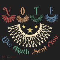 Vote Like Ruth Sent You Ruth Bader Ginsburg Rbg Beanie thumb 2