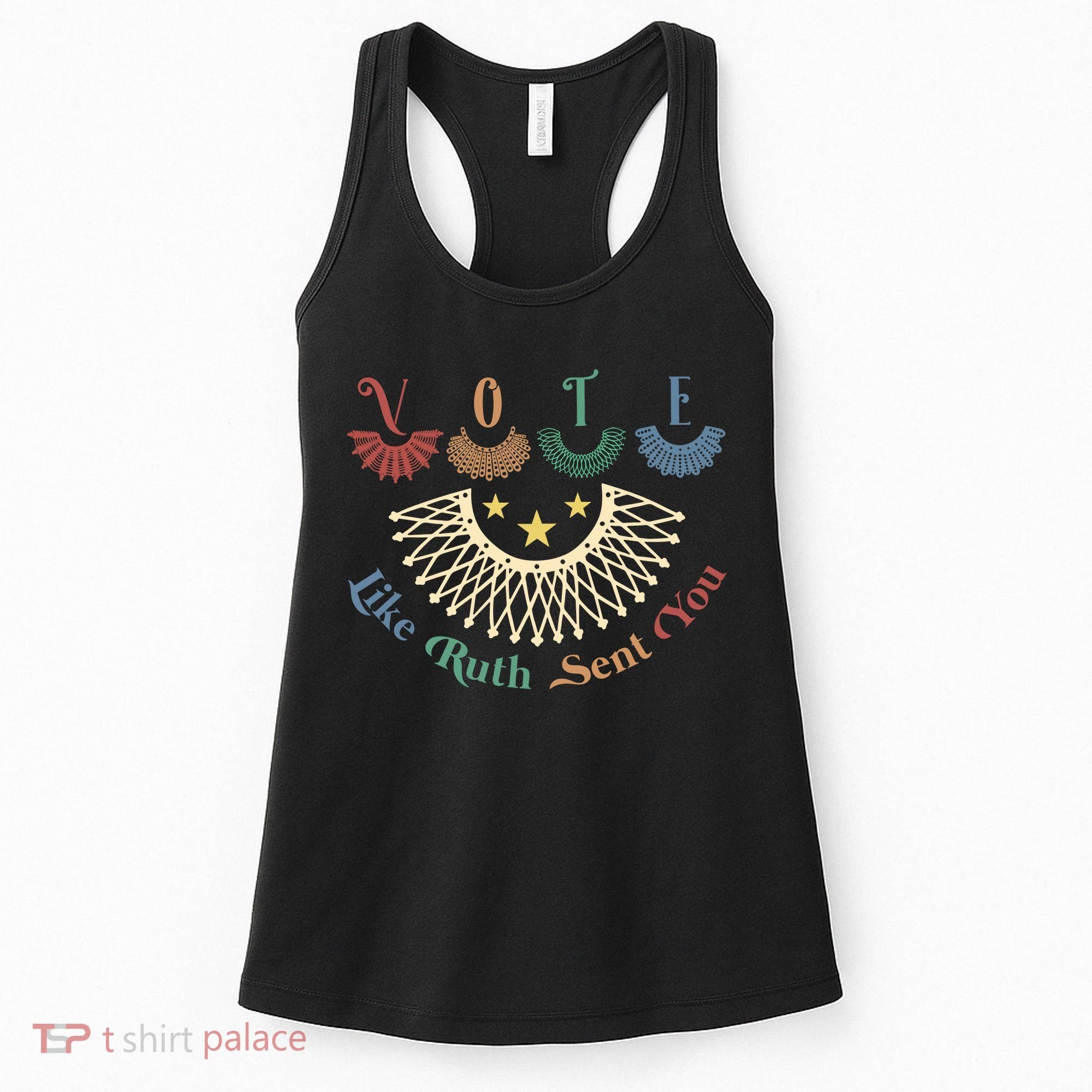 Vote Like Ruth Sent You Ruth Bader Ginsburg Rbg Women's Tank Top