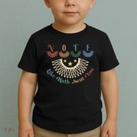 Vote Like Ruth Sent You Ruth Bader Ginsburg Rbg Toddler T-Shirt thumb 2