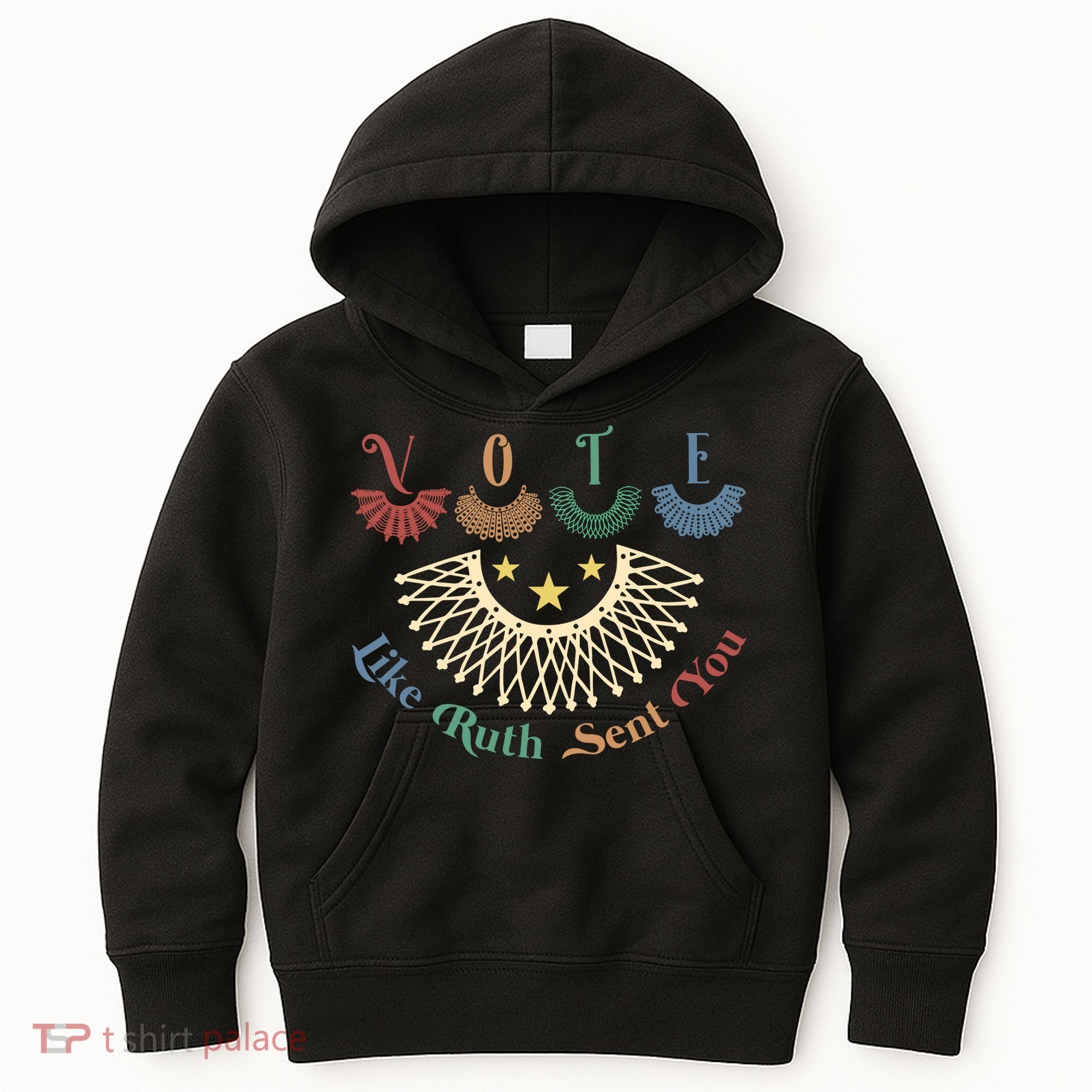 Vote Like Ruth Sent You Ruth Bader Ginsburg Rbg Kids Hoodie