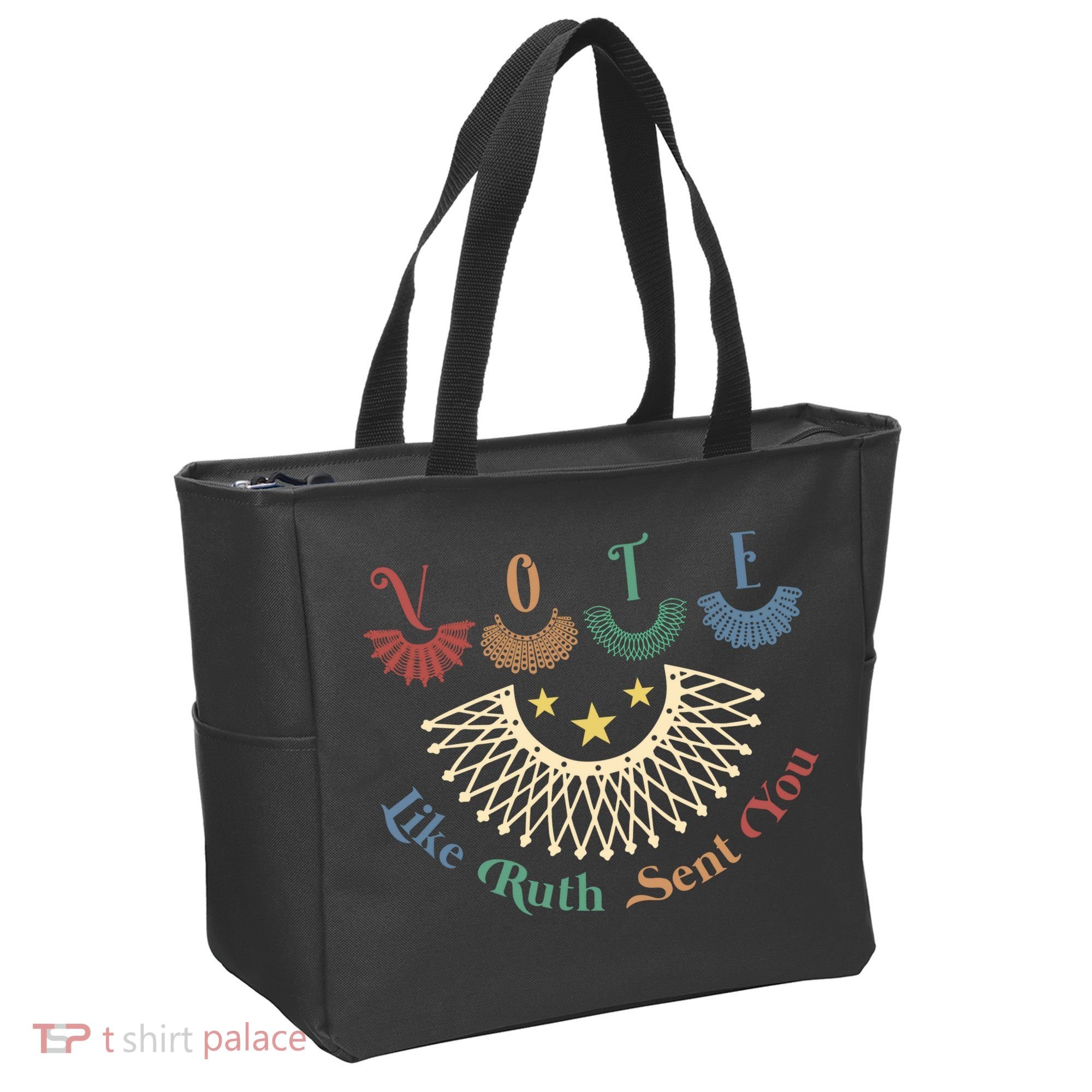 Vote Like Ruth Sent You Ruth Bader Ginsburg Rbg Tote Bag