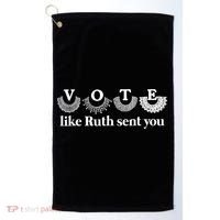 Vote Like Ruth Sent You Feminist Ruth Bader Ginsburg Rbg Golf Towel thumb 0