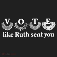 Vote Like Ruth Sent You Feminist Ruth Bader Ginsburg Rbg Golf Towel thumb 3