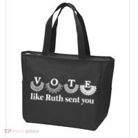 Vote Like Ruth Sent You Feminist Ruth Bader Ginsburg Rbg Tote Bag thumb 3