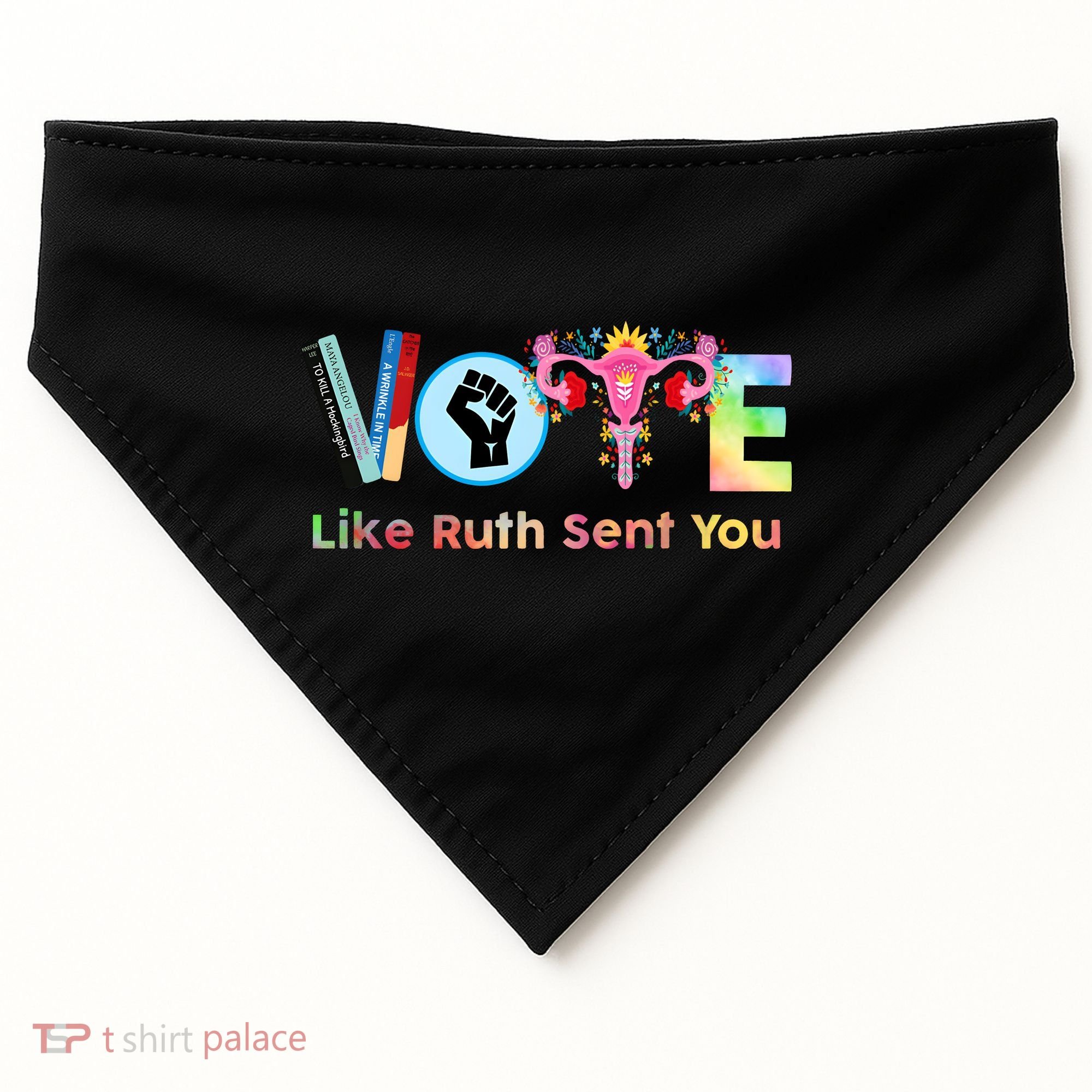 Vote Like Ruth Sent You Feminist Ruth Bader Ginsburg Rbg USA-Made Doggie Bandana