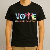 Vote Like Ruth Sent You Feminist Ruth Bader Ginsburg Rbg T-Shirt thumb 3