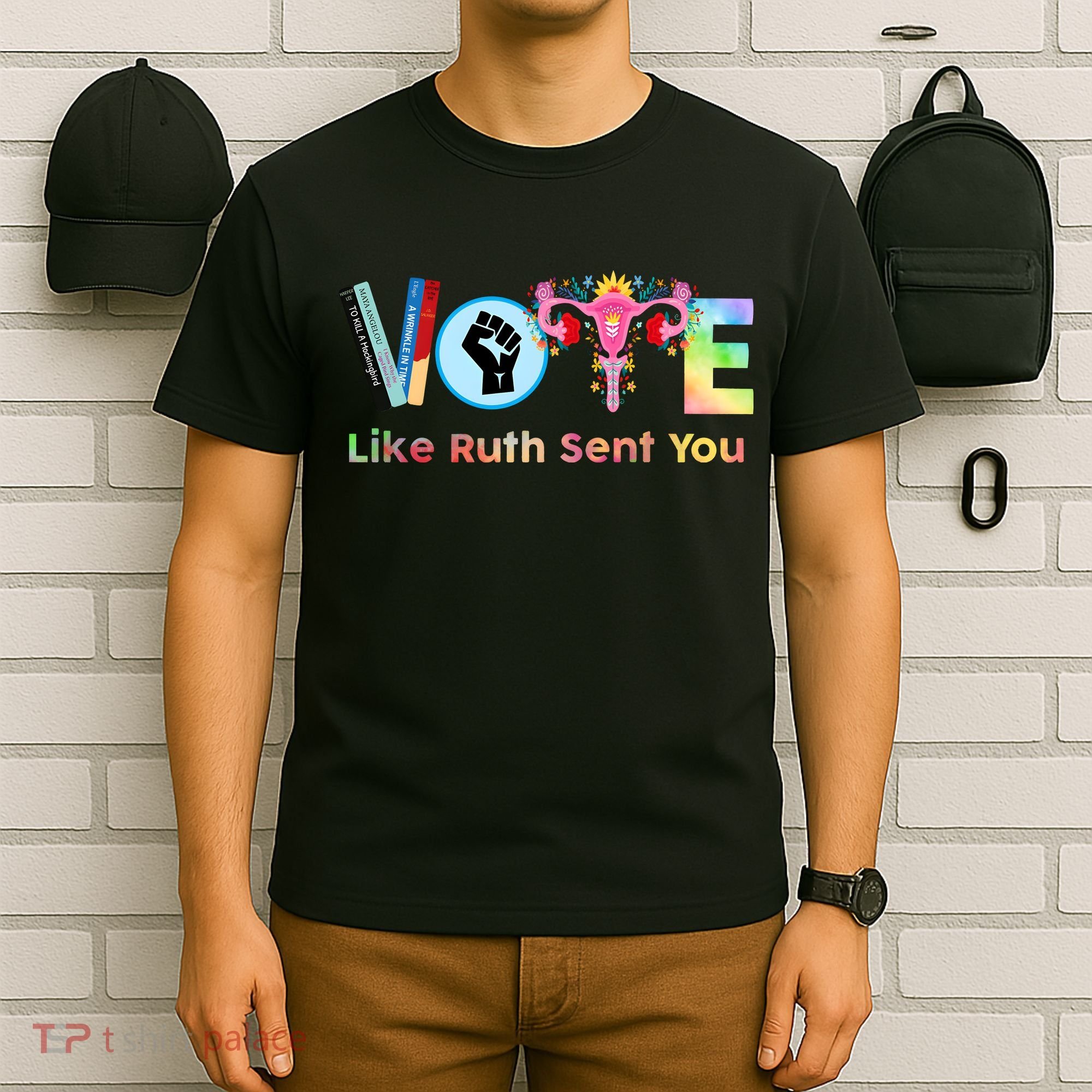Vote Like Ruth Sent You Feminist Ruth Bader Ginsburg Rbg T-Shirt