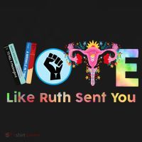 Vote Like Ruth Sent You Feminist Ruth Bader Ginsburg Rbg Women's Hoodie thumb 2