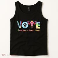 Vote Like Ruth Sent You Feminist Ruth Bader Ginsburg Rbg Tank Top thumb 2