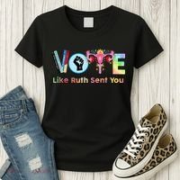Vote Like Ruth Sent You Feminist Ruth Bader Ginsburg Rbg Women's T-Shirt thumb 3