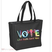 Vote Like Ruth Sent You Feminist Ruth Bader Ginsburg Rbg Tote Bag thumb 2