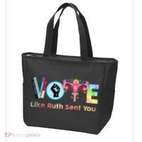 Vote Like Ruth Sent You Feminist Ruth Bader Ginsburg Rbg Tote Bag thumb 3