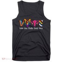 Vote Like Ruth Sent You Uterus Feminist Lgbt Tank Top thumb 0