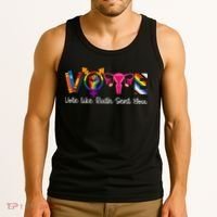 Vote Like Ruth Sent You Uterus Feminist Lgbt Tank Top thumb 3