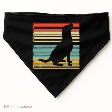 Vintage Labrador Retriever USA-Made Doggie Bandana