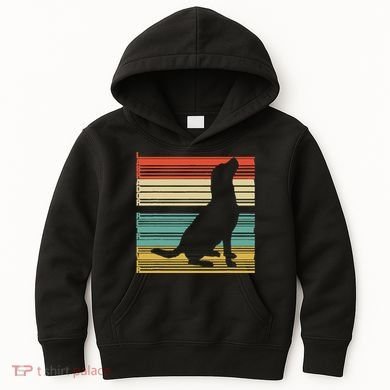 Vintage Labrador Retriever Kids Hoodie