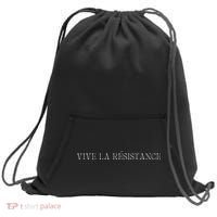 Vive La Resistance Feminist Sweatshirt Cinch Pack Bag thumb 0