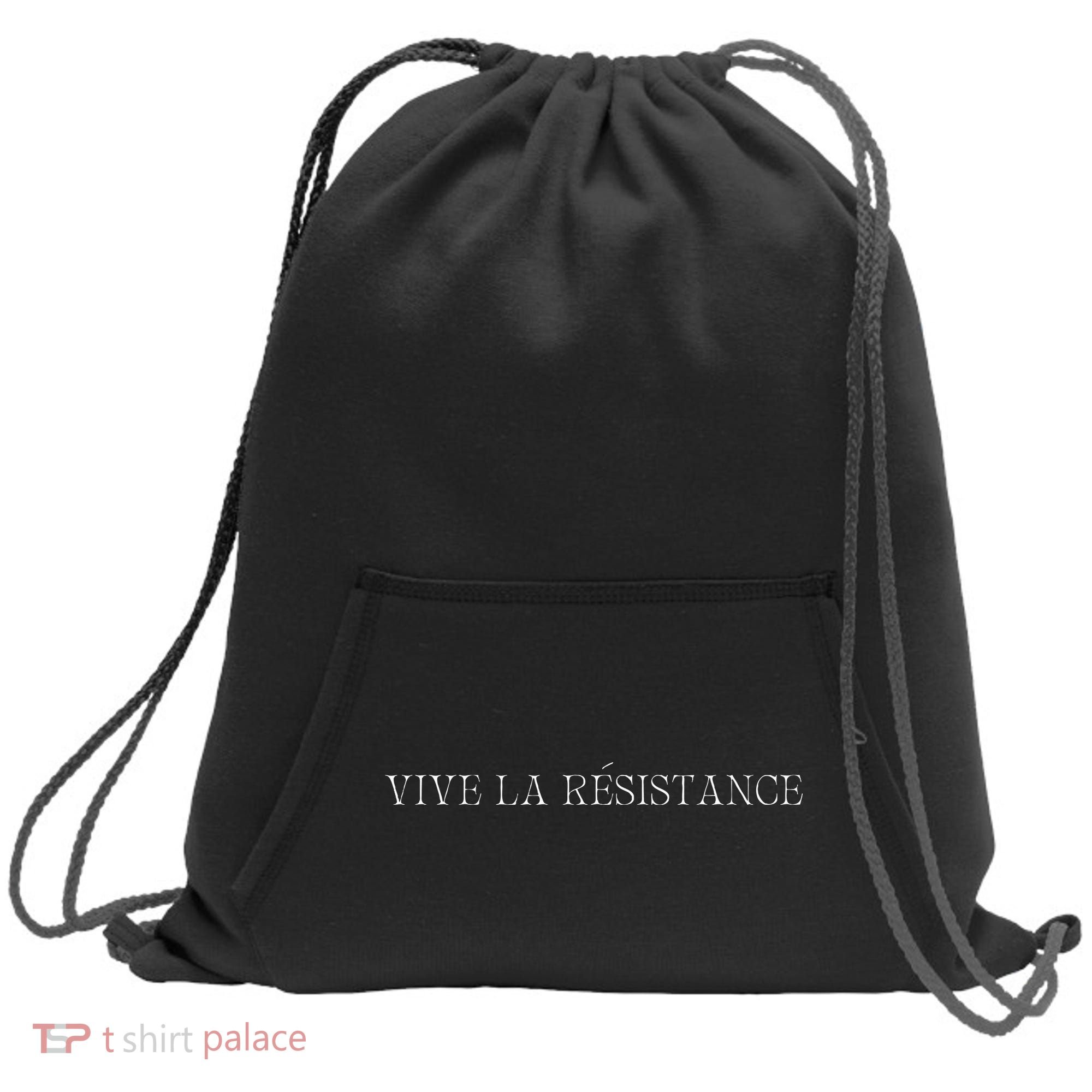 Vive La Resistance Feminist Sweatshirt Cinch Pack Bag
