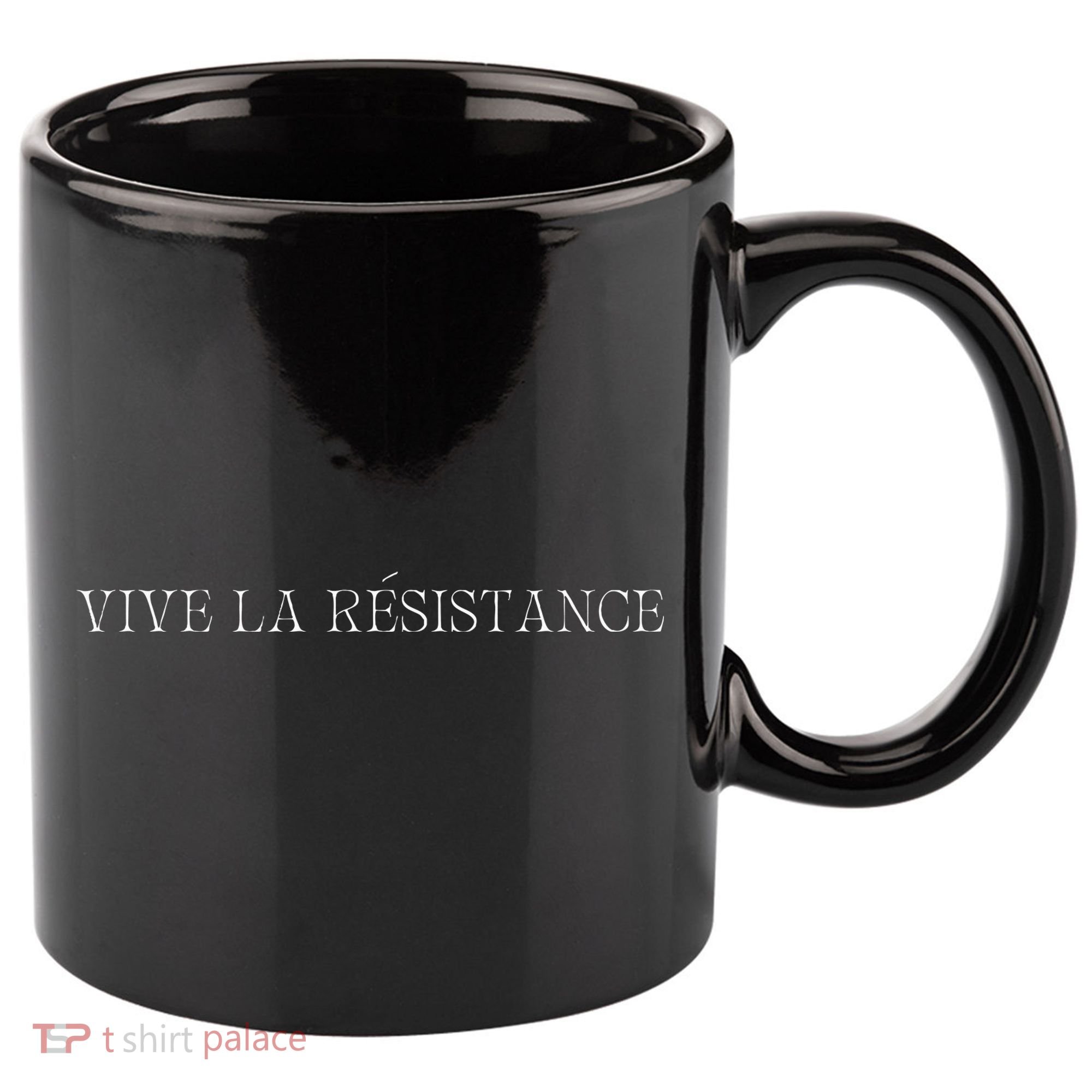 Vive La Resistance Feminist 11oz C Handle Ceramic Mug