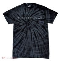 Vive La Resistance Feminist Tie-Dye T-Shirt thumb 0