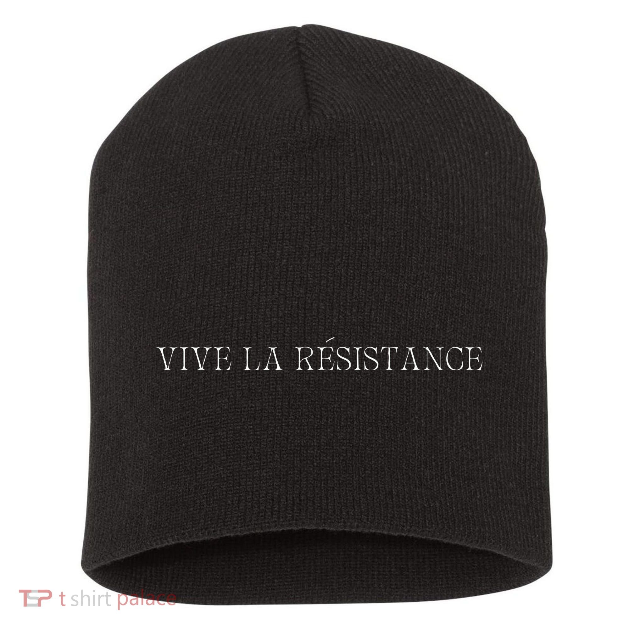 Vive La Resistance Feminist Short Acrylic Beanie