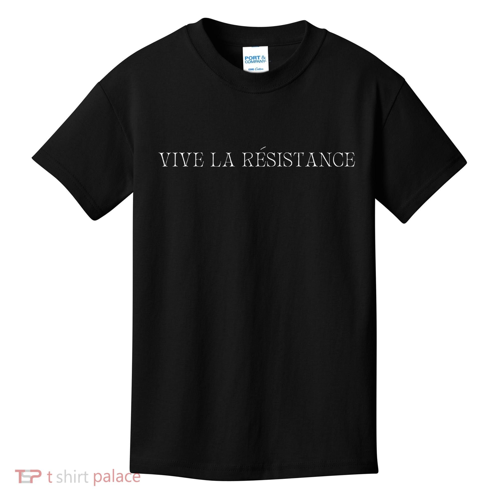 Vive La Resistance Feminist Kids T-Shirt