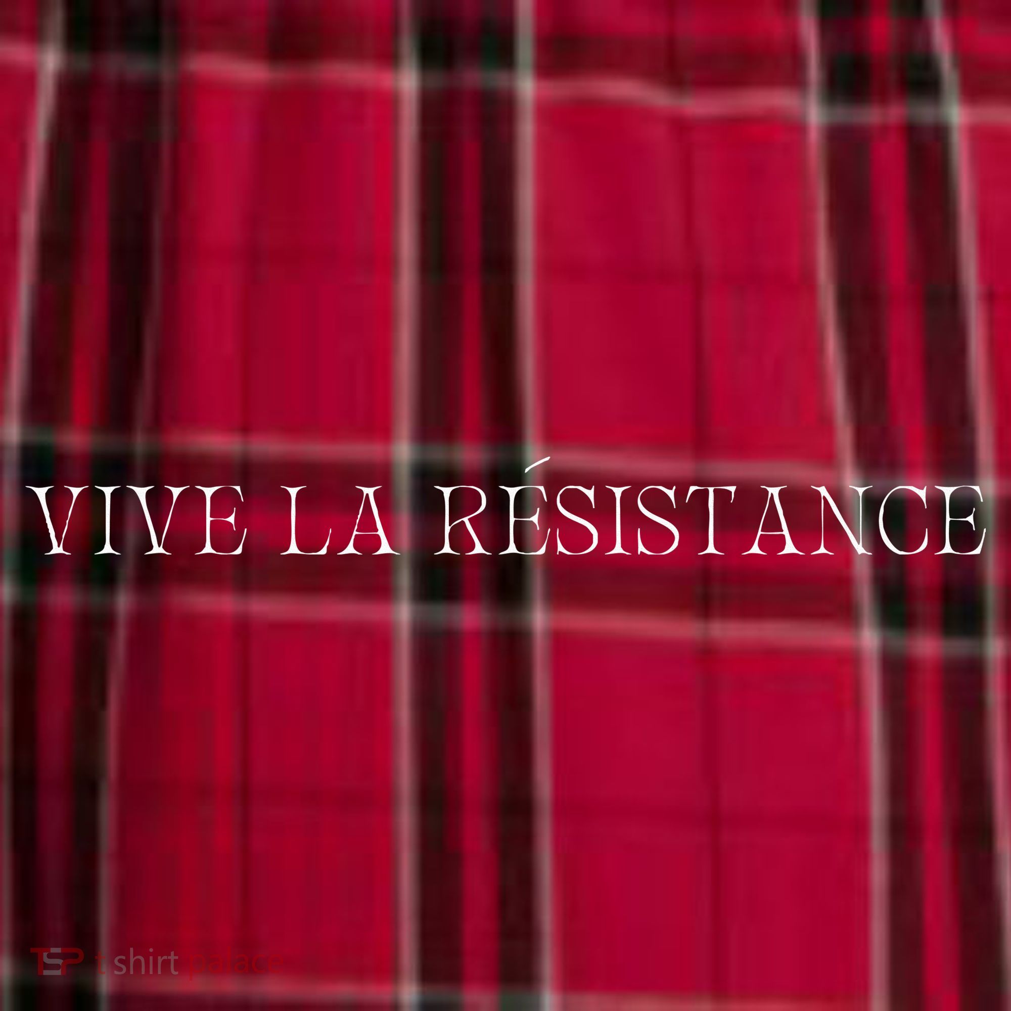 Vive La Resistance Feminist Men's Flannel Plaid Pajama Pants