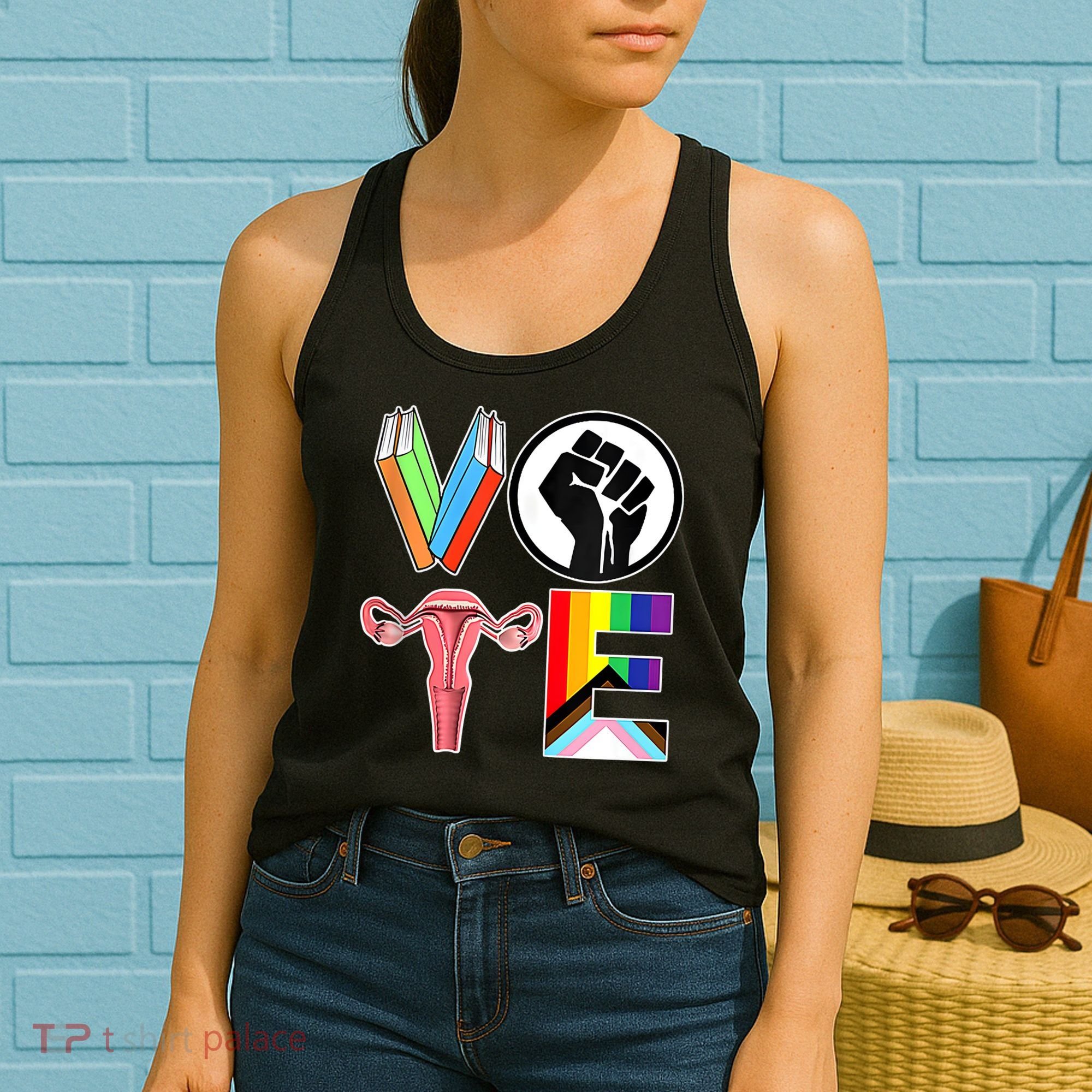 Vote Like Ruth Sent You Vote Like Ruth Sent You Feminist Rbg Ruth Bader Ginsburg Women's Tank Top