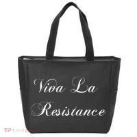 Viva La Resistance French Resist Anti Trump Tote Bag thumb 0