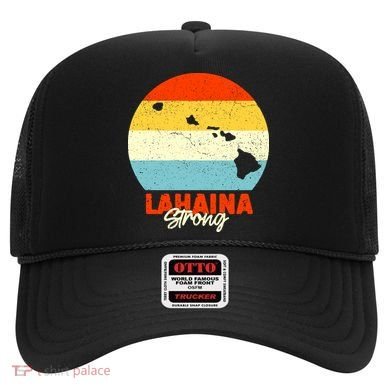 Vintage Lahaina Strong Gift Pray For Maui Hat