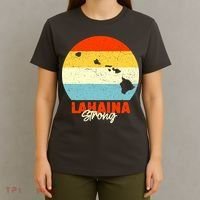 Vintage Lahaina Strong Gift Pray For Maui T-Shirt thumb 4