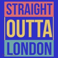 Vintage London Souvenir Retro Straight Outta London Funny Gift T-Shirt thumb 7