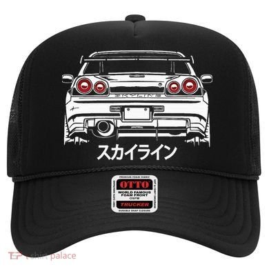 Vintage Legendary Skyline Jdm Gt R 34 Hat