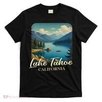 Vintage Lake Tahoe California Mountain Retro T-Shirt thumb 0