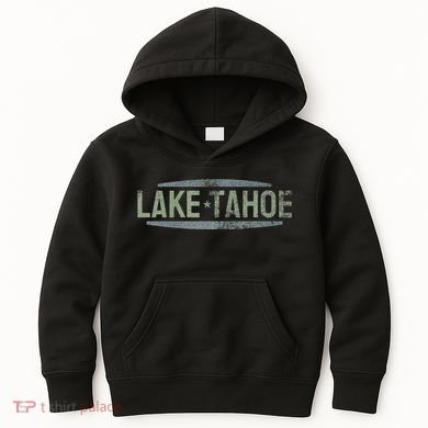 Vintage Lake Tahoe Distressed Kids Hoodie
