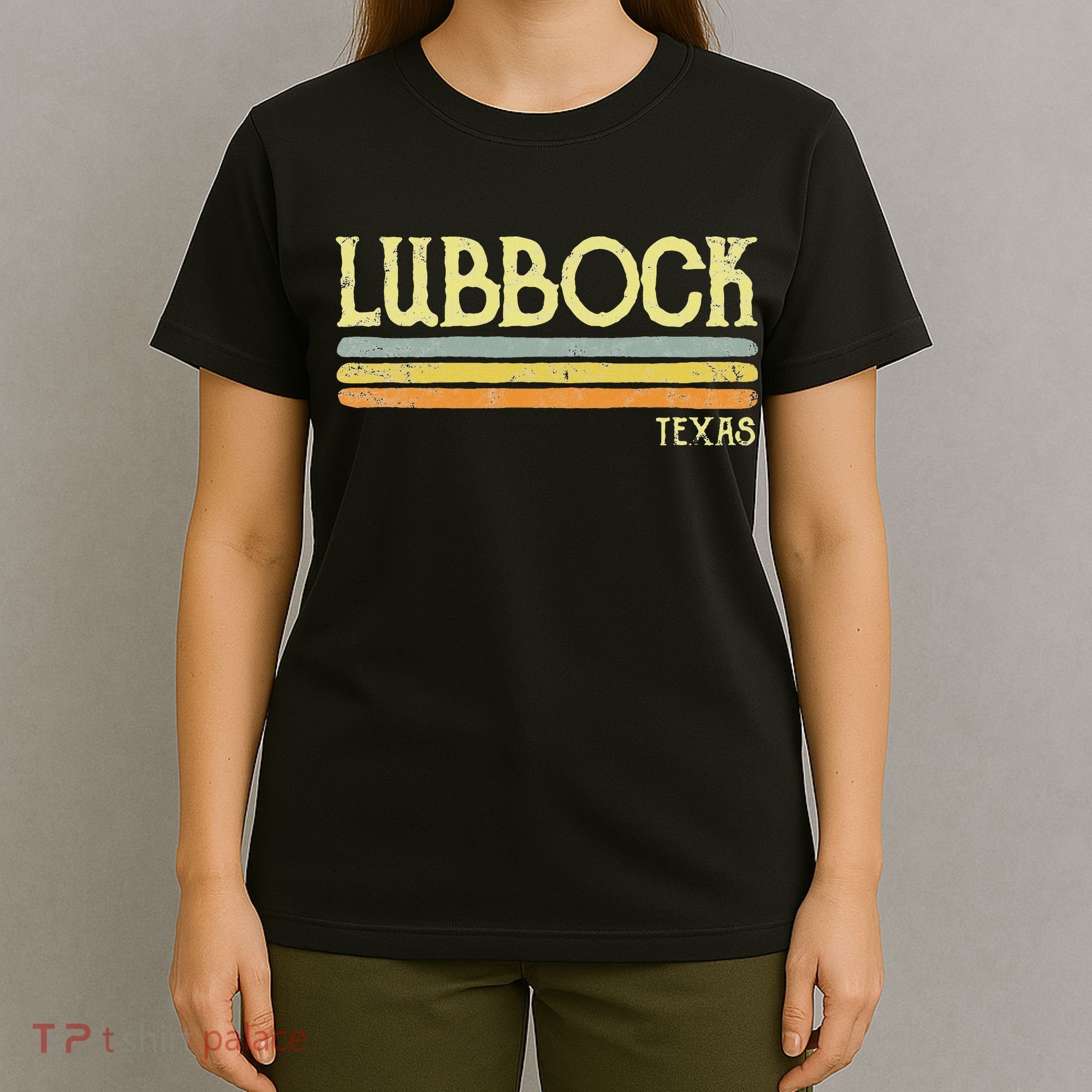 Vintage Lubbock Texas Tx Love Gift Souvenir T-Shirt