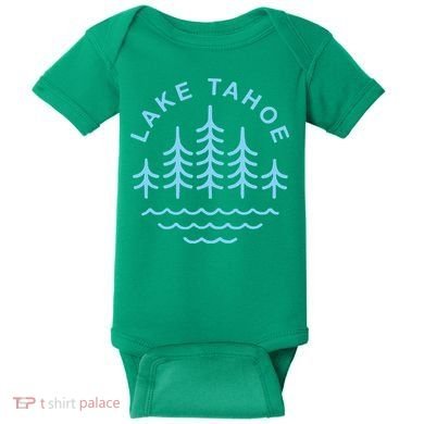 Vintage Lake Tahoe Baby Bodysuit