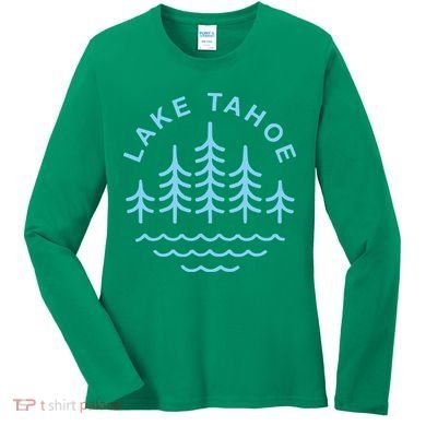 Vintage Lake Tahoe Women's Long Sleeve Shirt