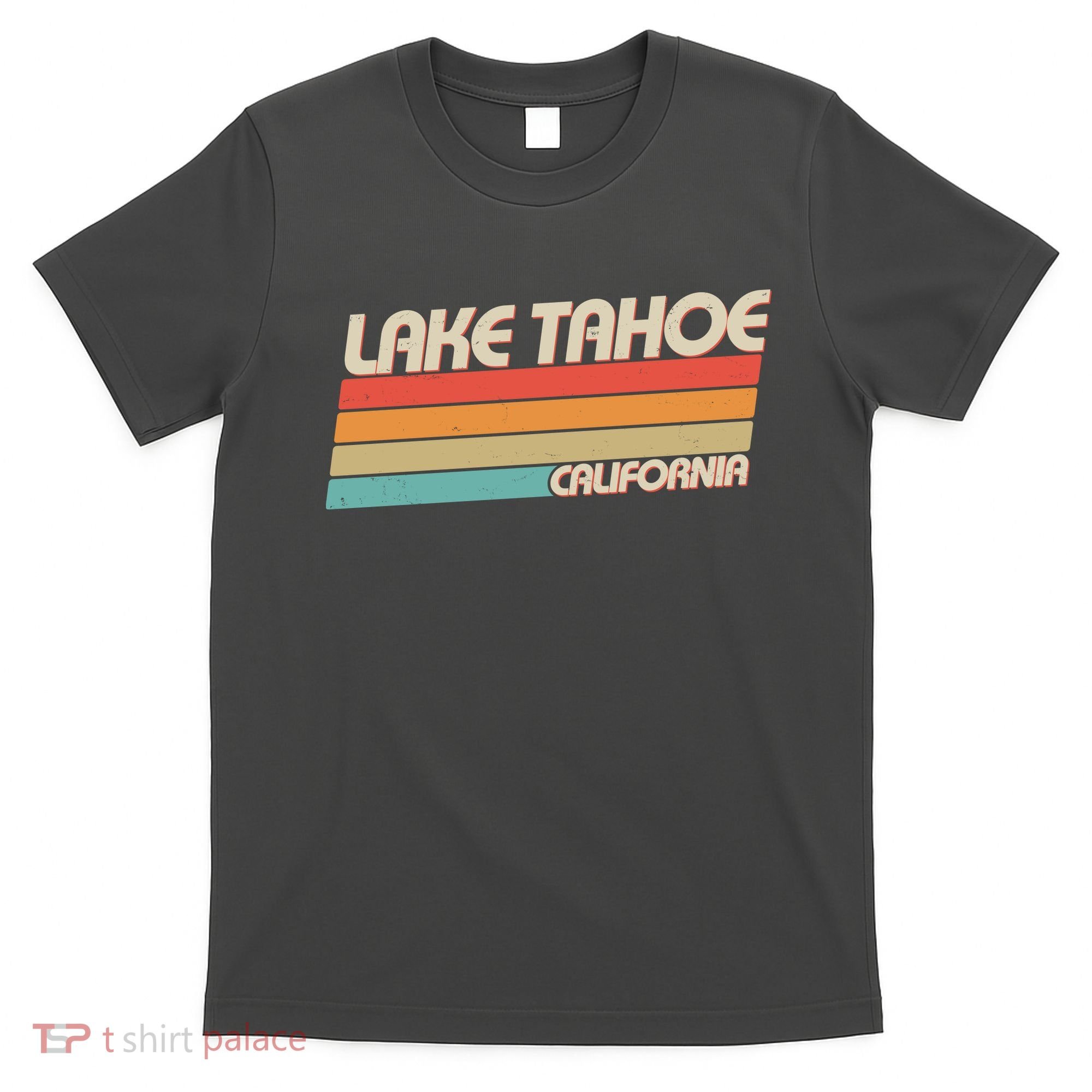 Vintage Lake Tahoe California Logo T-Shirt