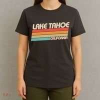 Vintage Lake Tahoe California Logo T-Shirt thumb 4