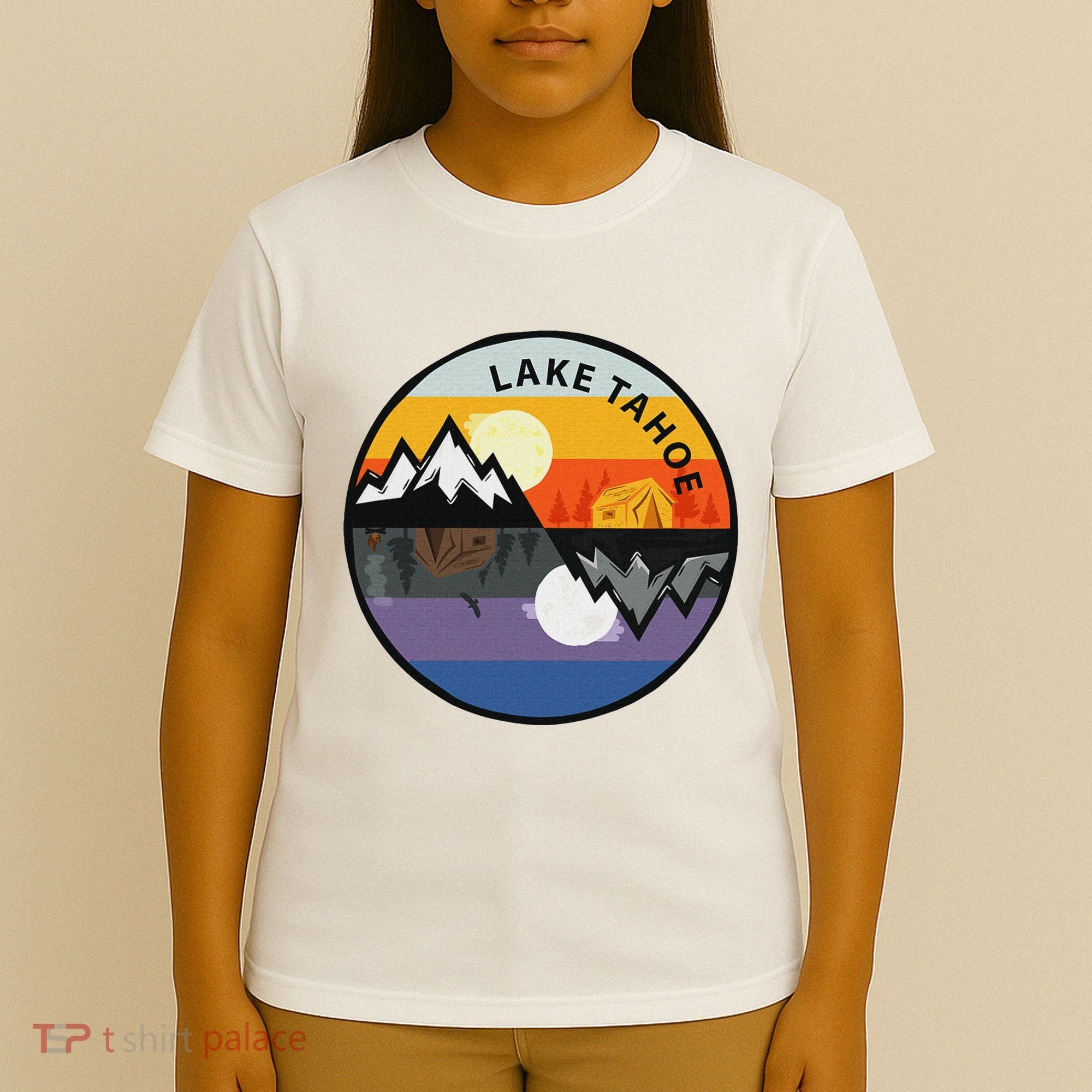 Vintage Lake Tahoe Souvenir T-Shirt