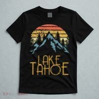 Vintage Lake Tahoe California Nevada Retro T-Shirt thumb 5