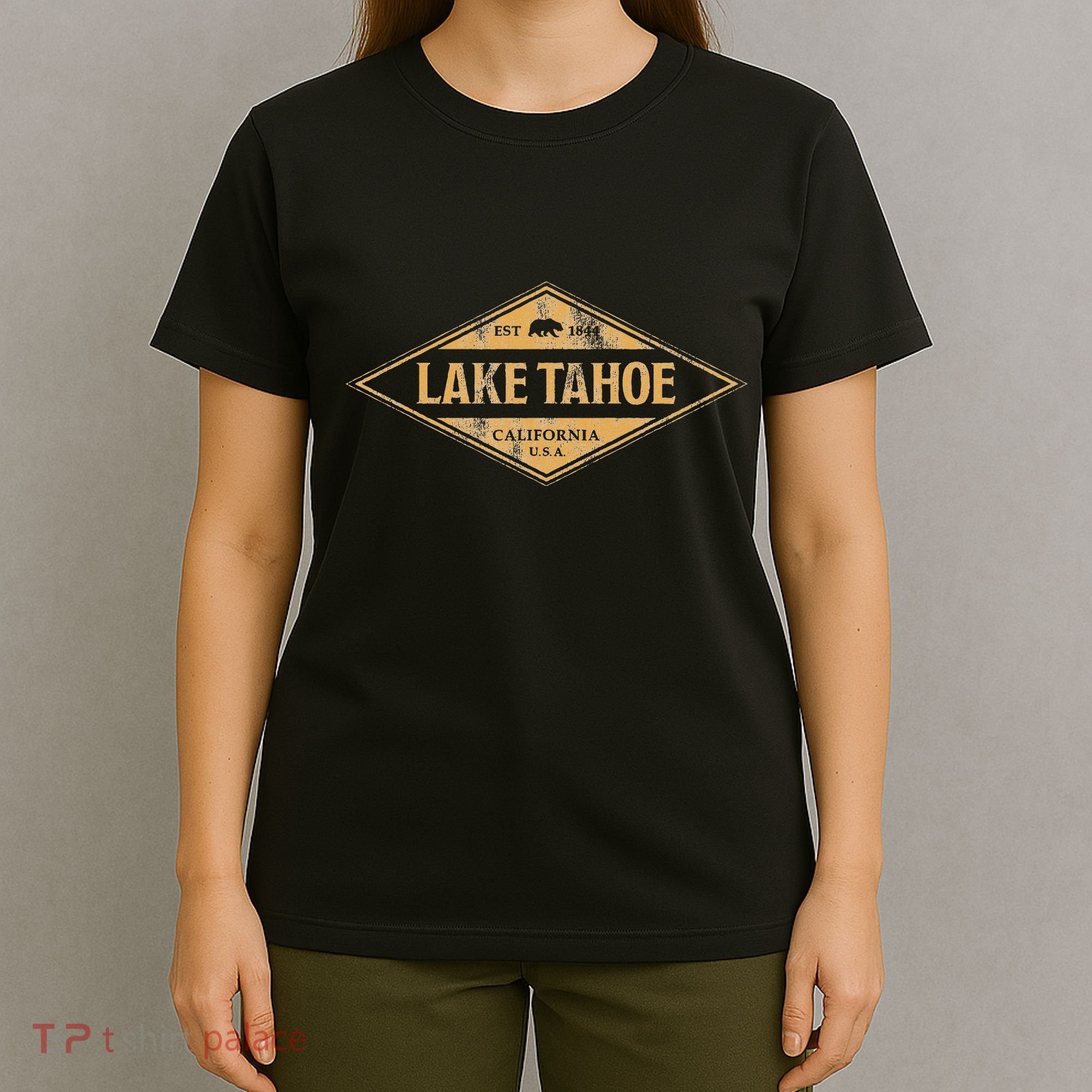Vintage Lake Tahoe California Souvenir T-Shirt