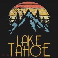 Vintage Lake Tahoe California Nevada Retro T-Shirt thumb 7