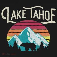 Vintage Lake Tahoe Mountain Retro T-Shirt thumb 7