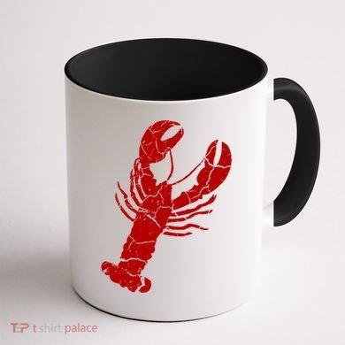 Vintage Lobster Coffee Mug back